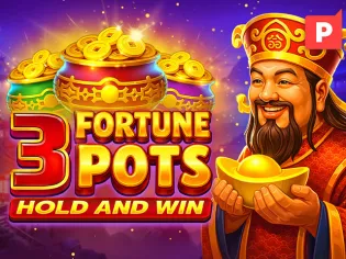 3 Fortune Pots Hold & Win game thumbnail